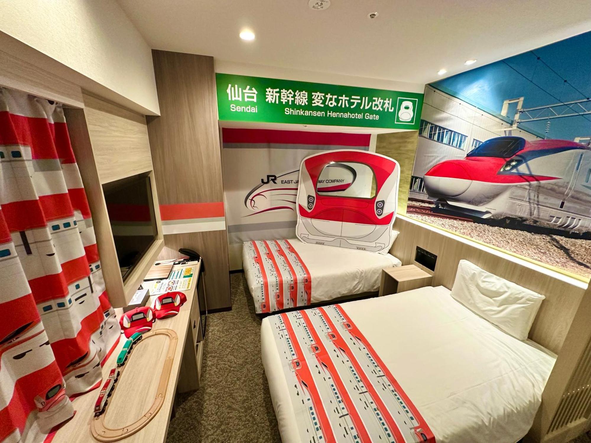 Henn Na Hotel Sendai Kokubuncho מראה חיצוני תמונה